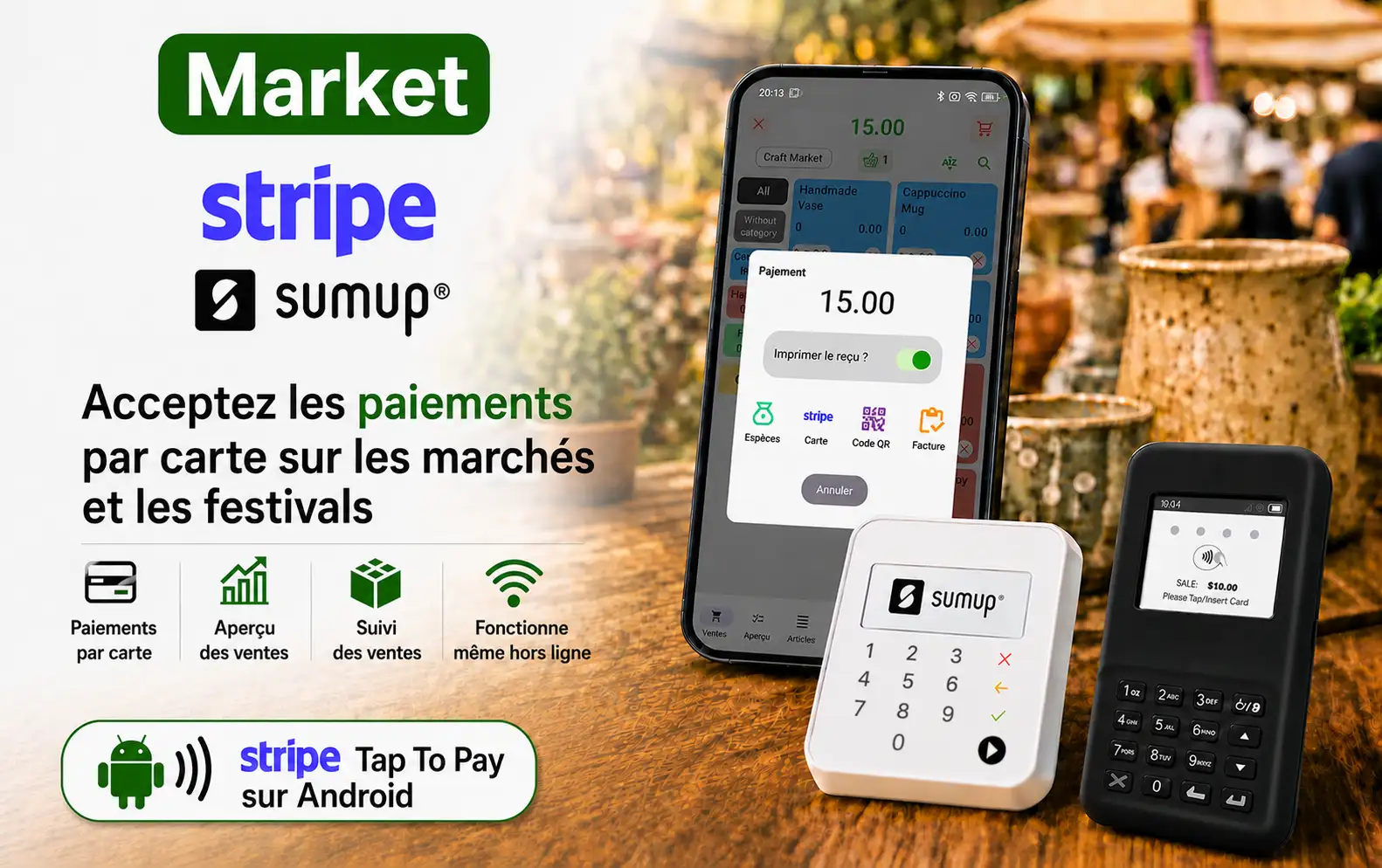 Market with SumUp