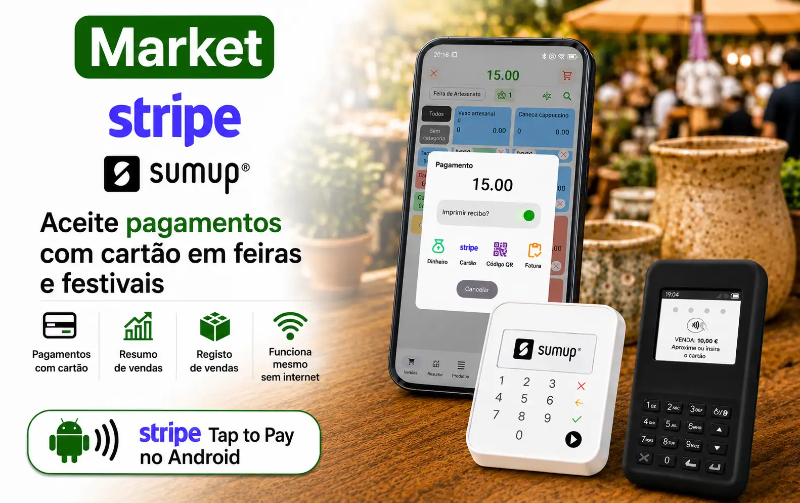 Market with SumUp