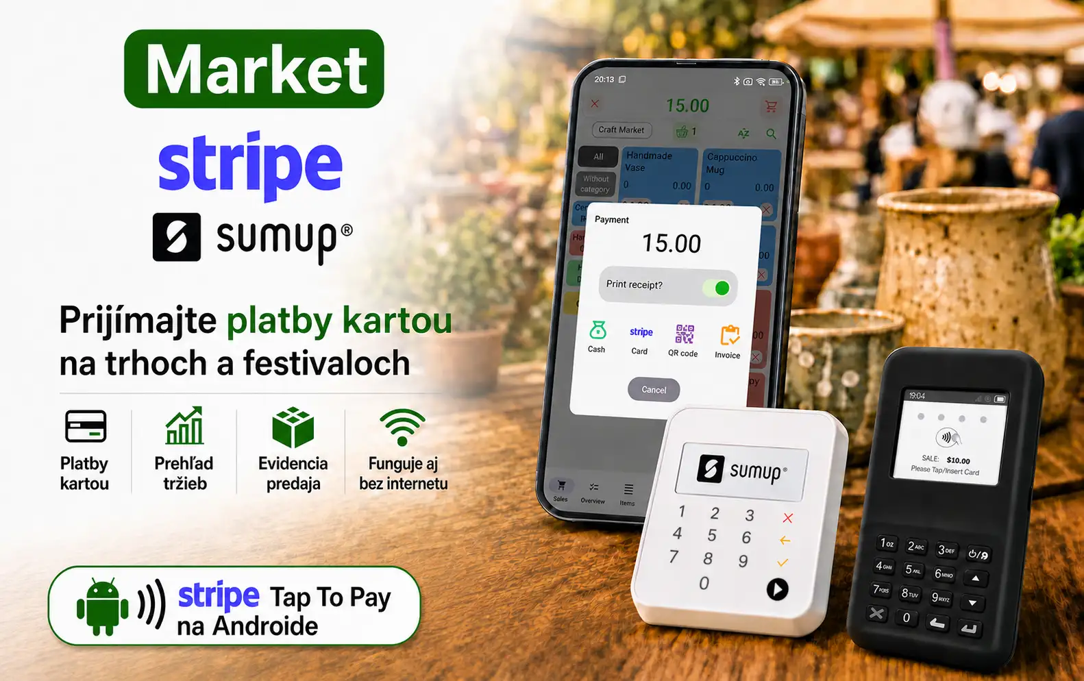 Market with SumUp